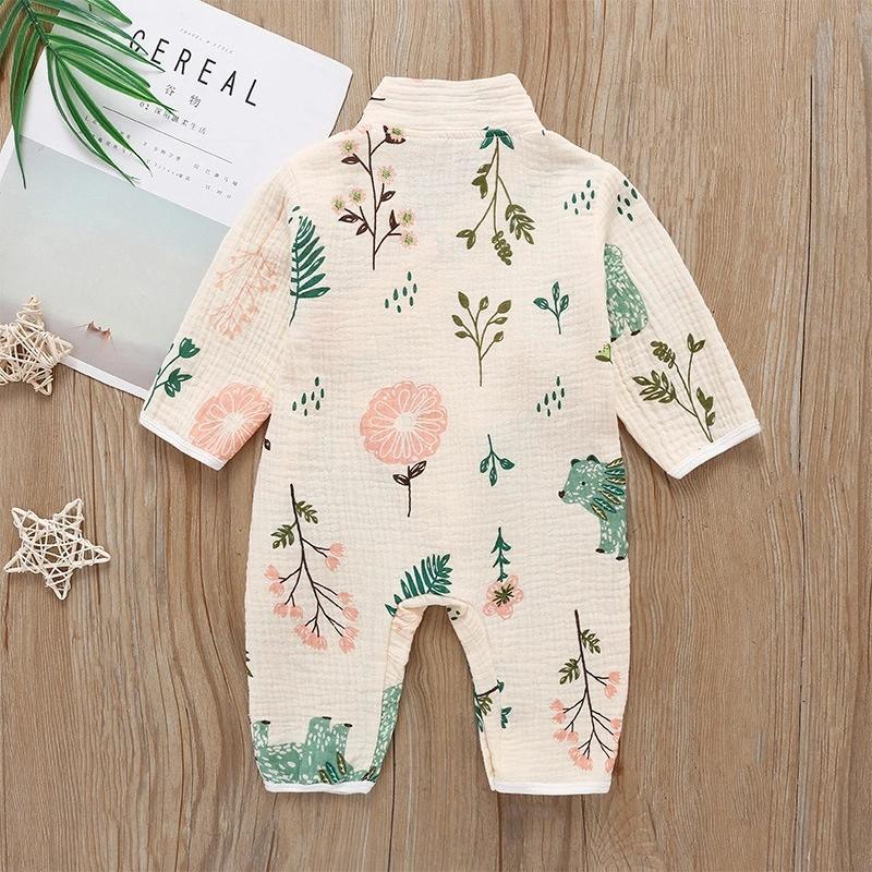 Unisex Kimono Romper Baby Girl Boys Newborn Infant