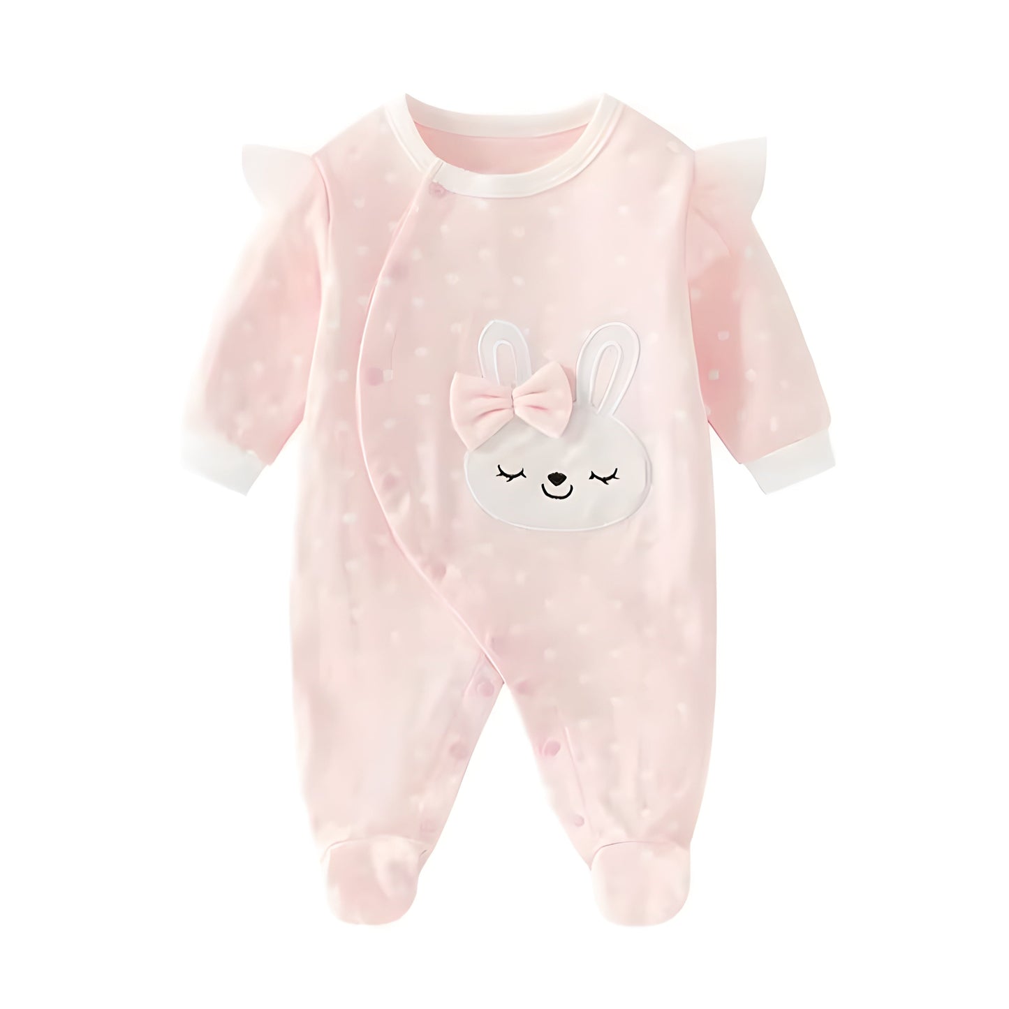 Baby Girl Jumpsuit, Pure Cotton Romper, Newborn Pajamas