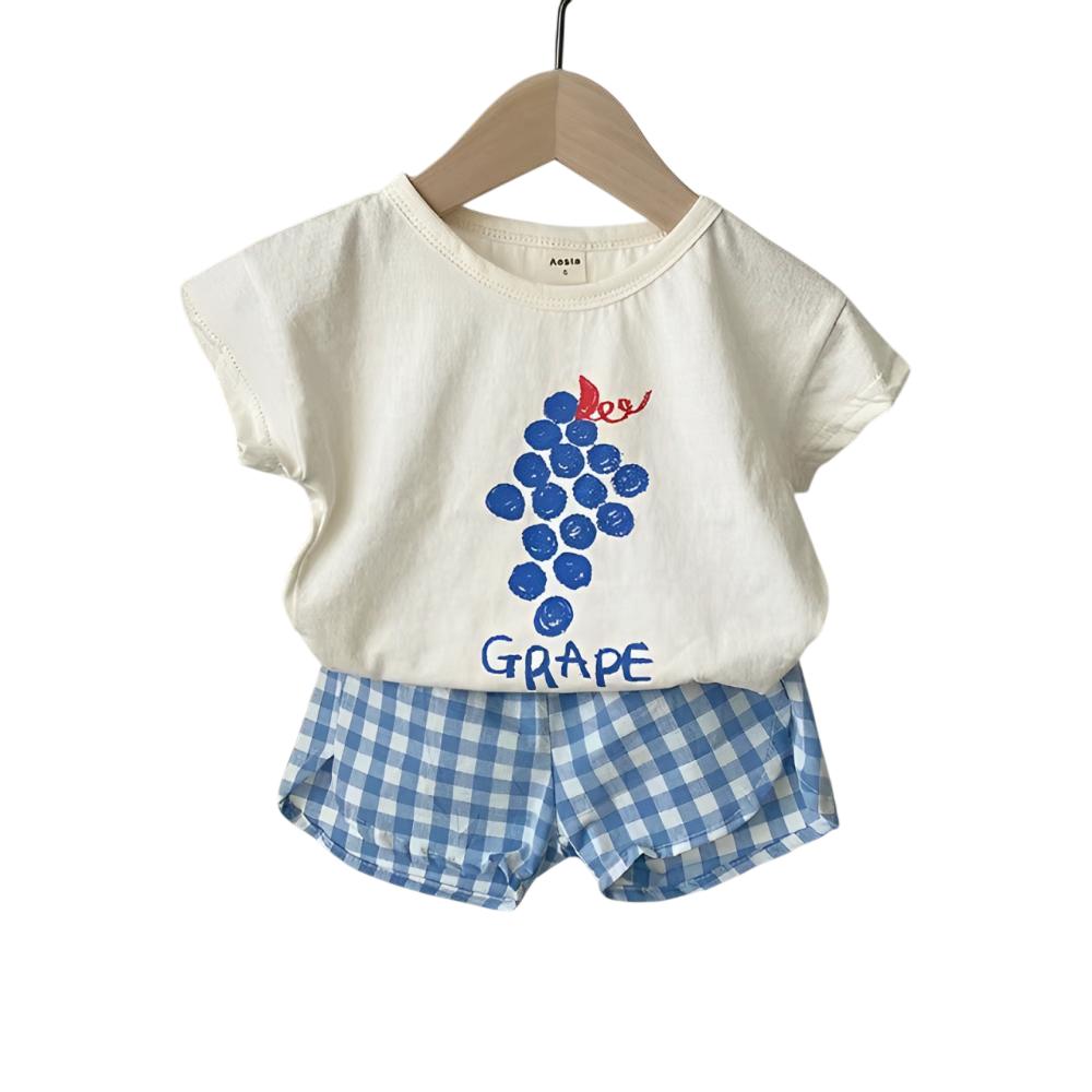 Baby Summer Cotton Pajama Sets Lightweight Sleepwear