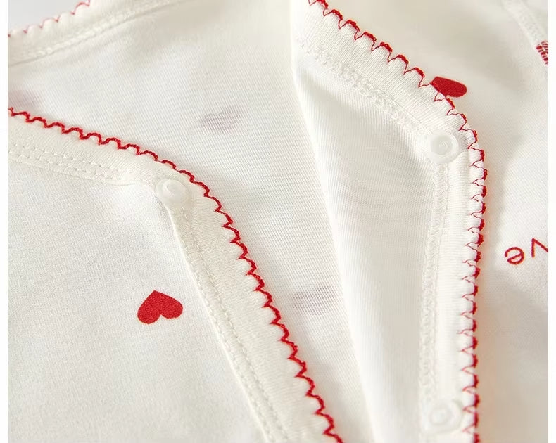 Baby Rompers Love Print Bodysuit & One piece Long Sleeve Newborn