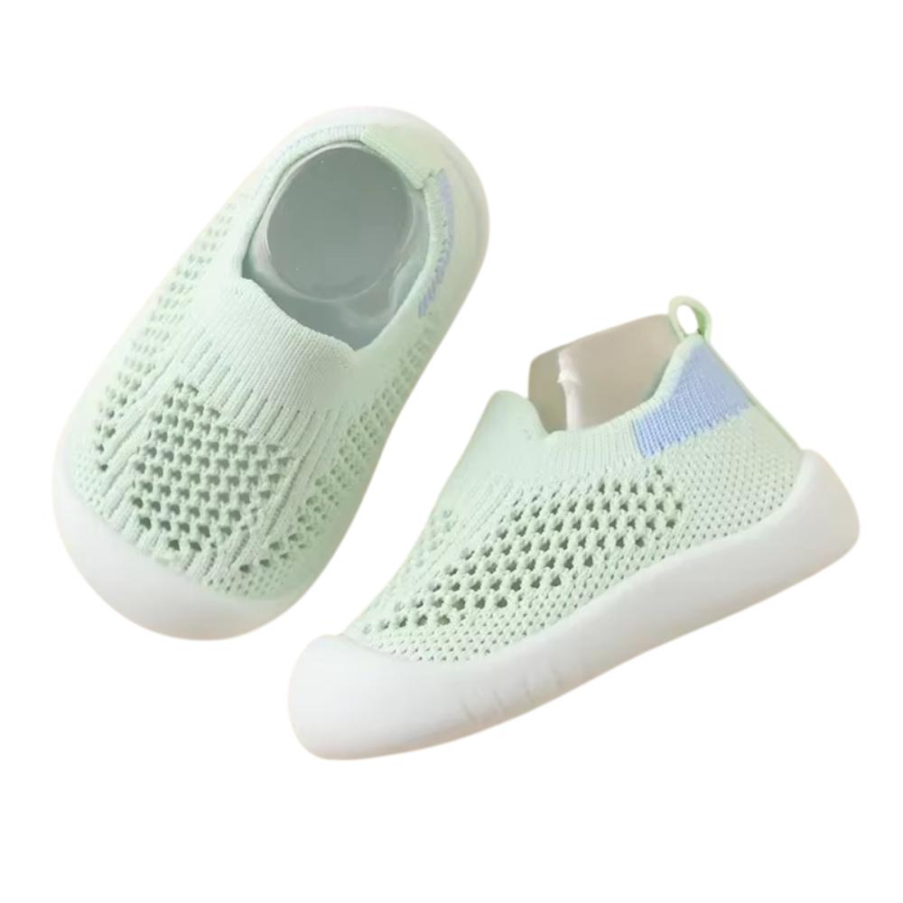 Breathable Knitted Slip On Kids Trainers for Boys and Girls