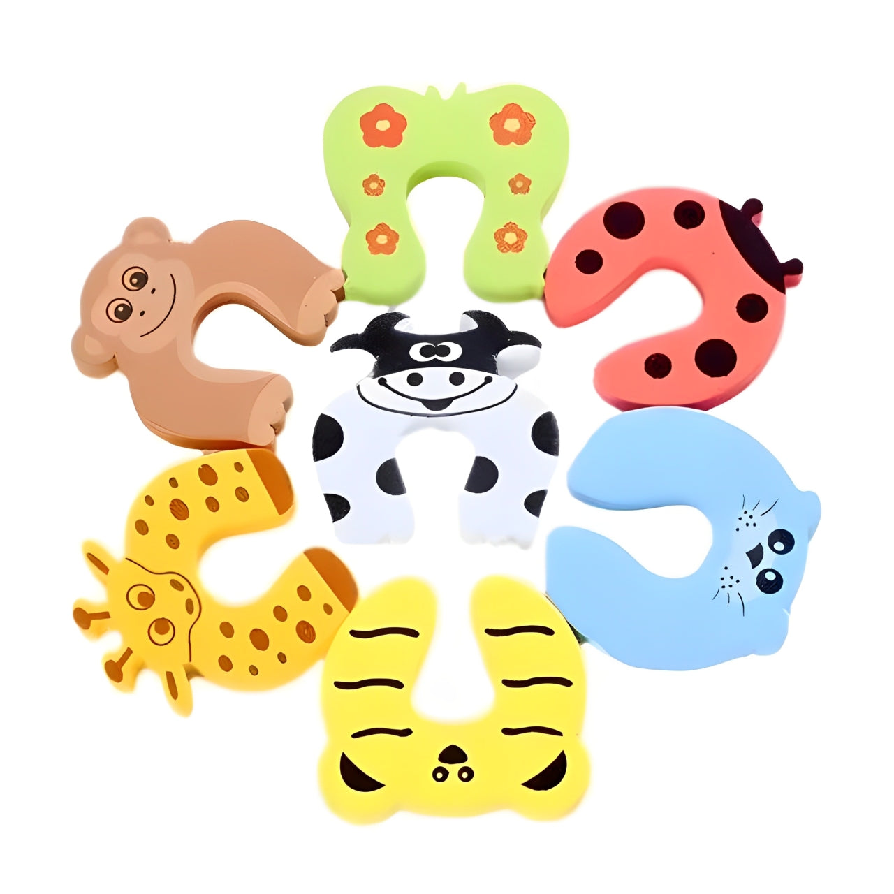 5 Pack Child Proof Door Stoppers Finger Pinch Guards