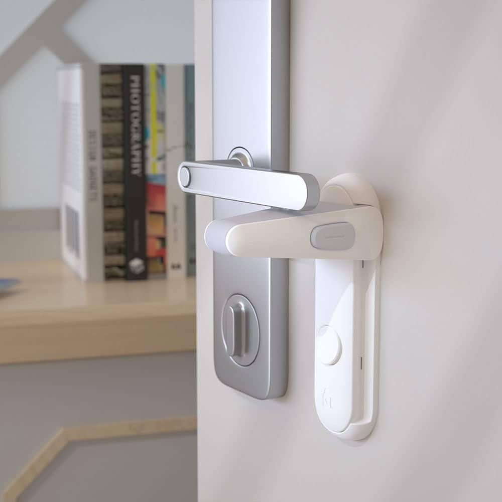 2 Pack Child Safety Door Lever Locks