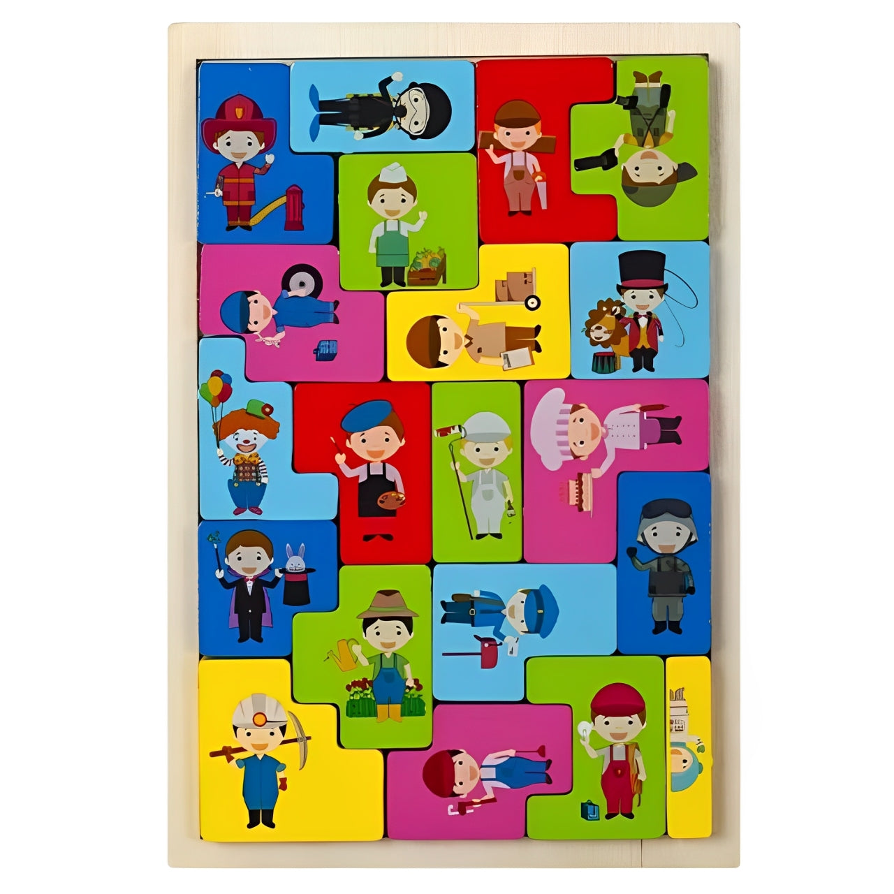 Montessori Wooden Puzzle Toy for Kids