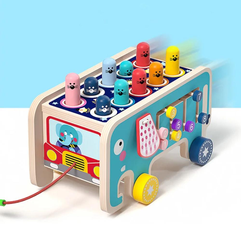 Baby Whack-A-Mole Montessori toy