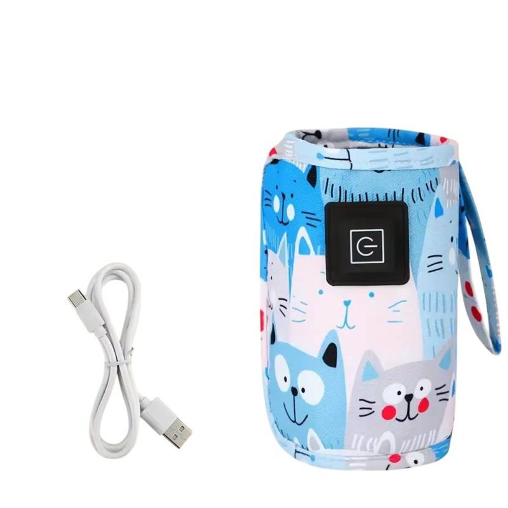 USB Baby Bottle Warmer Portable Insulated Travel Bag