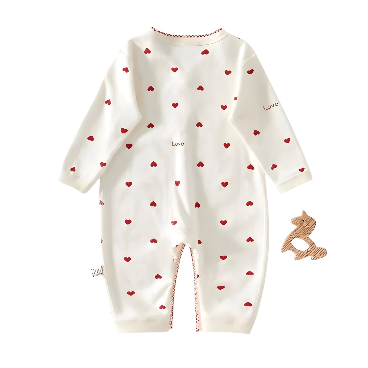 Baby Rompers Love Print Bodysuit & One piece Long Sleeve Newborn