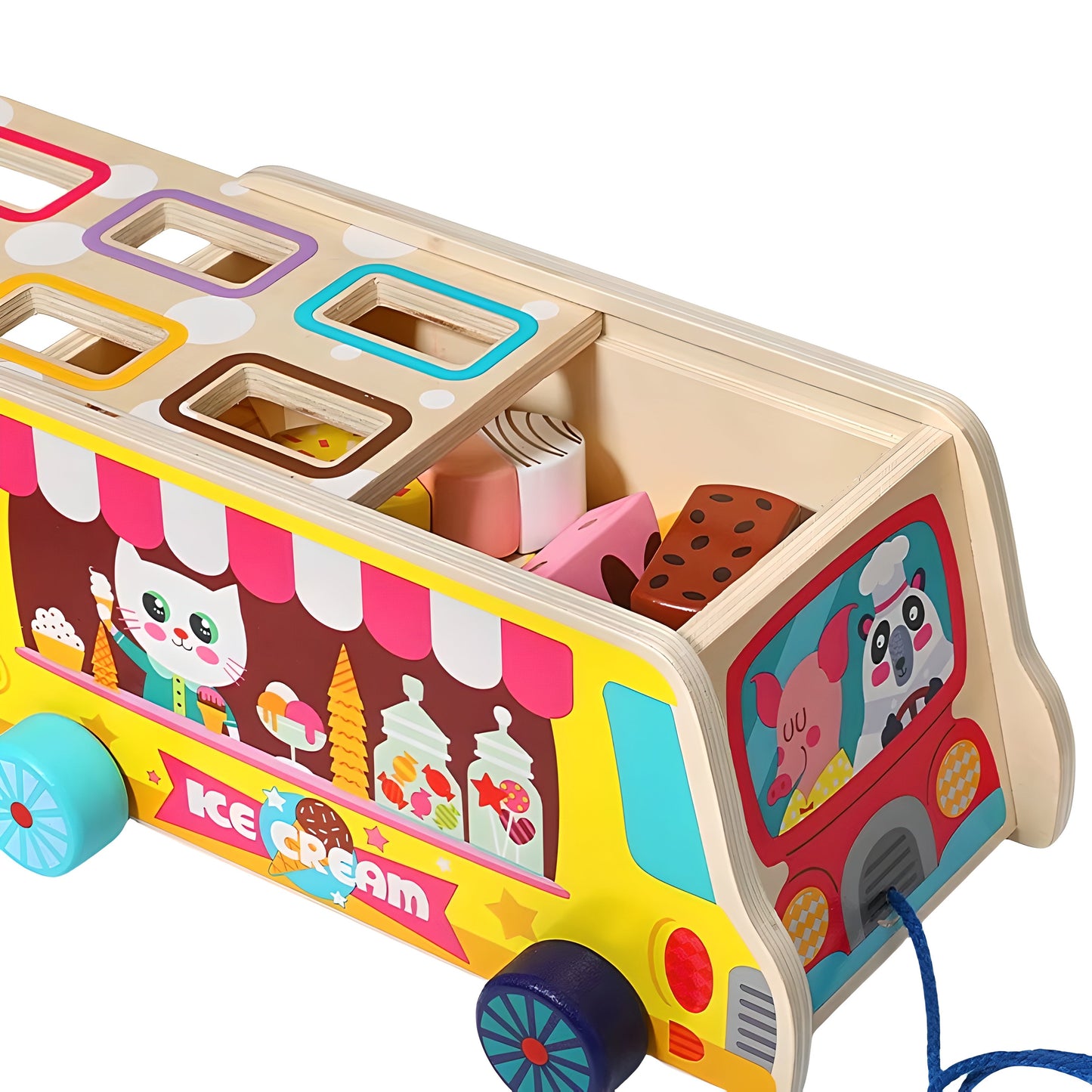Ice Cream Truck Educational toddler Toy