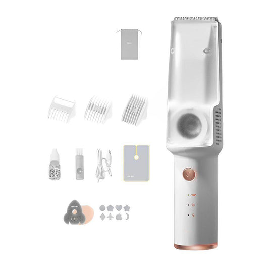 Waterproof Cordless Baby Hair Clipper with Vacuum
