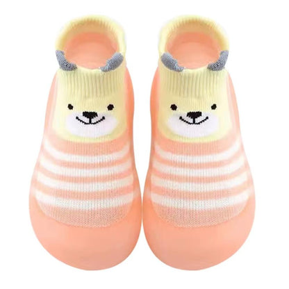 Baby Non Slip Animal Socks Cotton Breathable Shoes