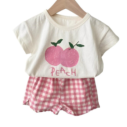 Baby Summer Cotton Pajama Sets Lightweight Sleepwear