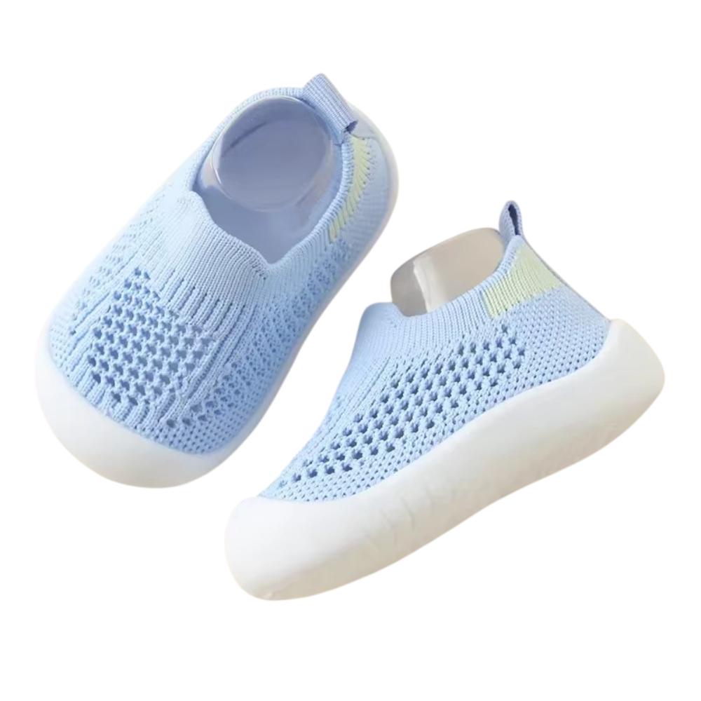 Breathable Knitted Slip On Kids Trainers for Boys and Girls