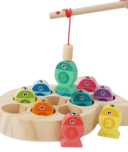 Fishing Alphabet Number Baby Montessori Toys