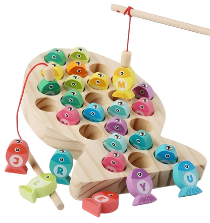 Fishing Alphabet Number Baby Montessori Toys