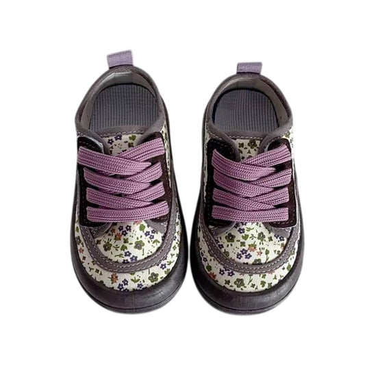 Kids Canvas Shoes Lace Up Casual Soft Flats