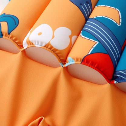 Dinosaur Puddle Jumper-Inspired Float Swimsuit for Boys and Girls – Short Sleeve Buoyancy Swimwear