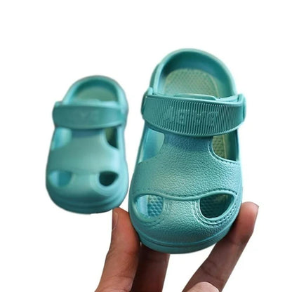 Kids Summer Beach Sandals Anti Slip Soft Sole Shoes