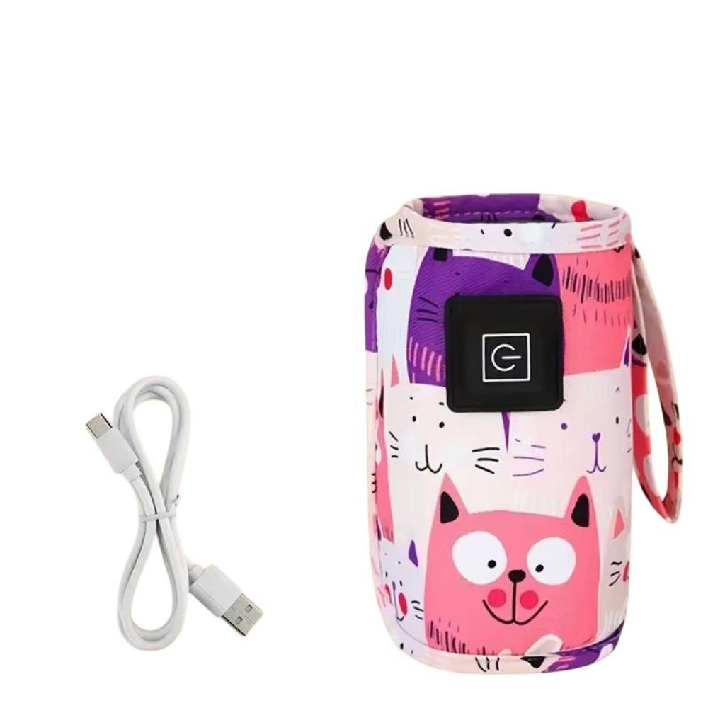 USB Baby Bottle Warmer Portable Insulated Travel Bag