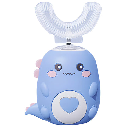 U-shaped Electric Silicone Toothbrush 360 Degrees Smart Rechargeable
