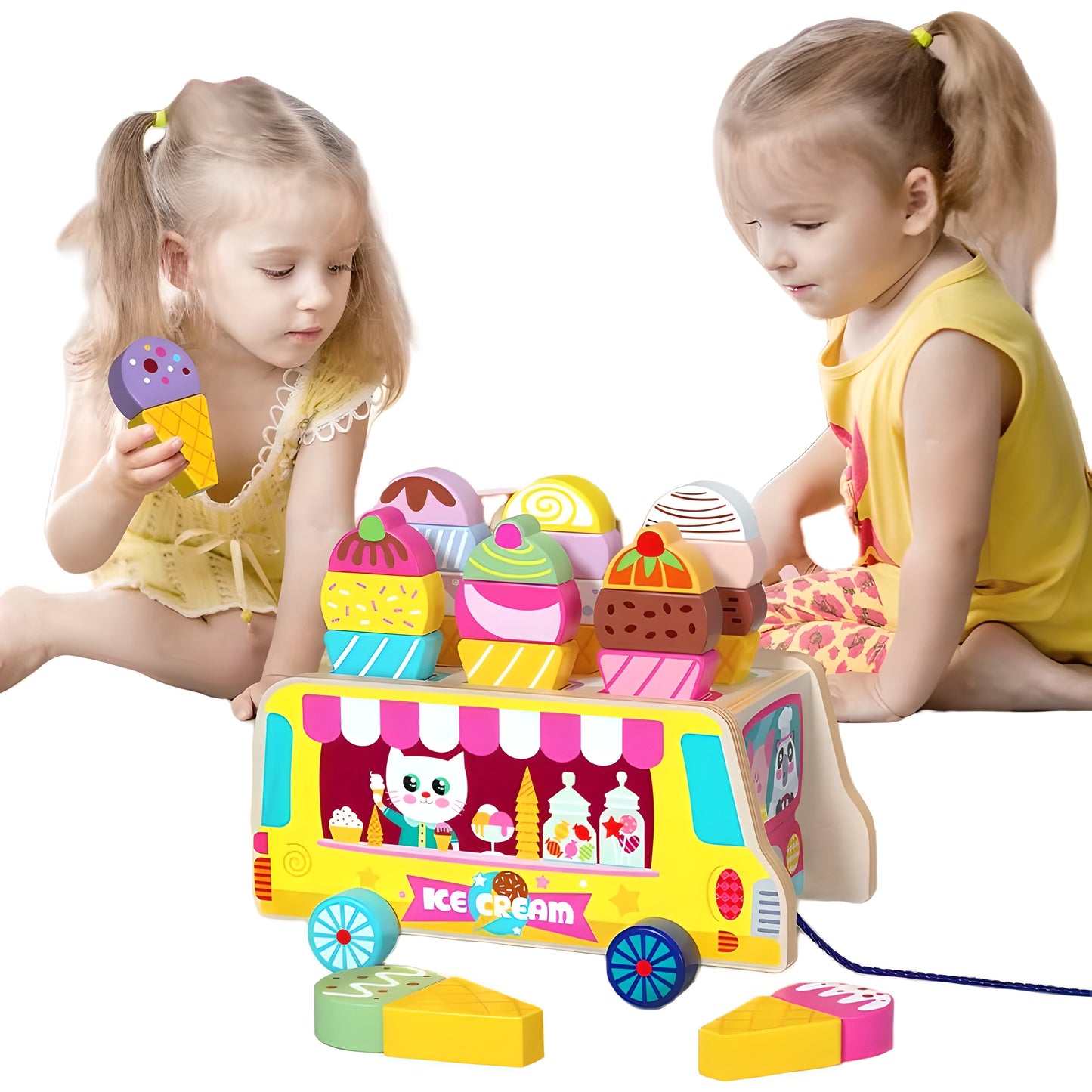 Ice Cream Truck Educational toddler Toy
