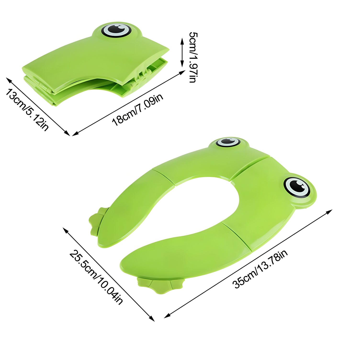 Potty Seat Pad Baby Folding Toilet Training Seat Cover
